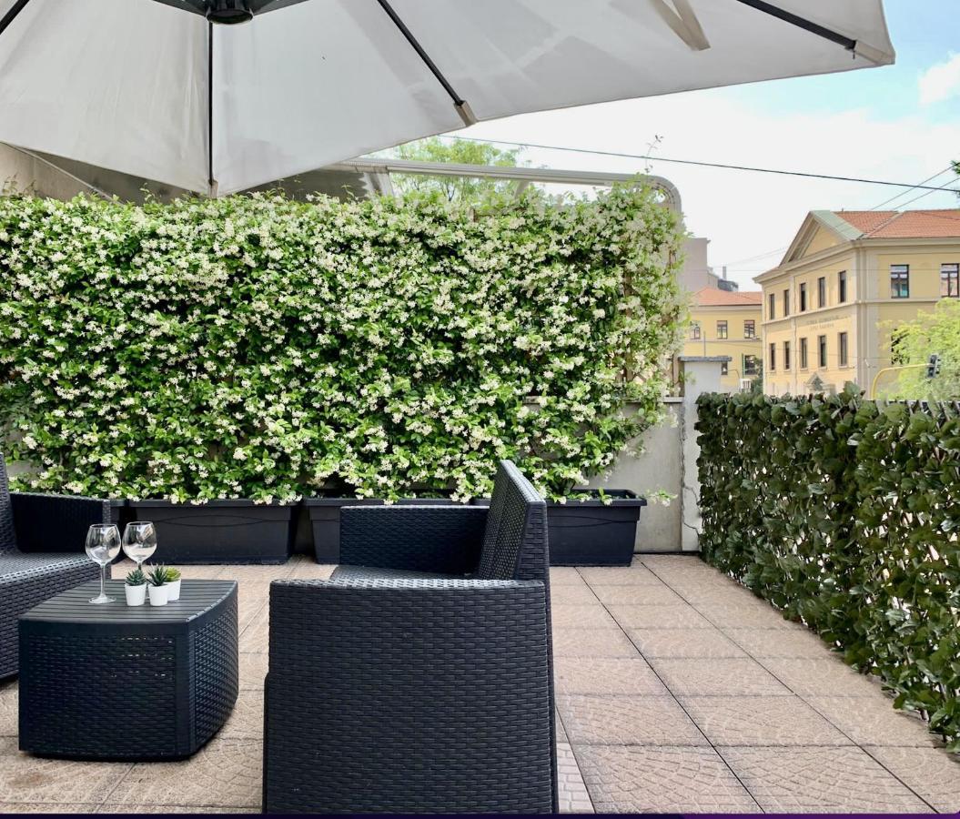 Apartmán Bright Terrace In Milano Exteriér fotografie